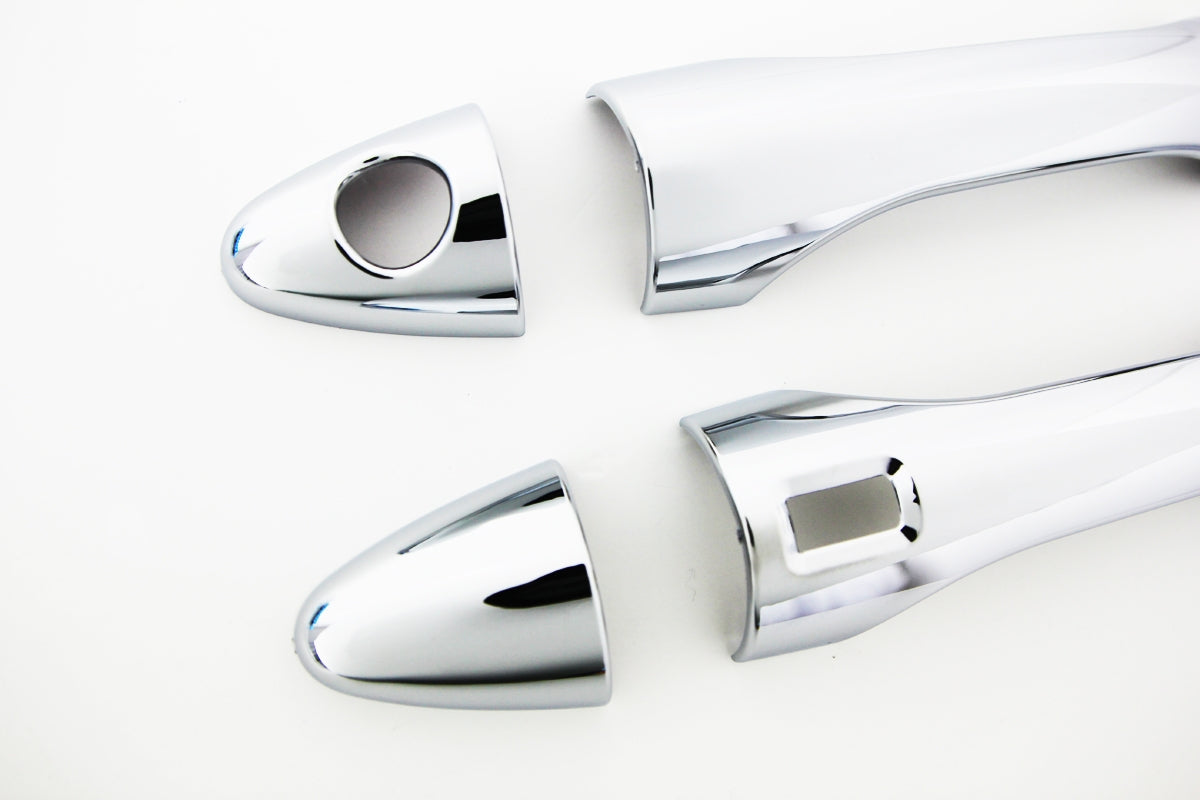 Auto Clover Chrome Door Handle Cover Trim Set Keyless entry for Hyundai IX35 2010 - 2015