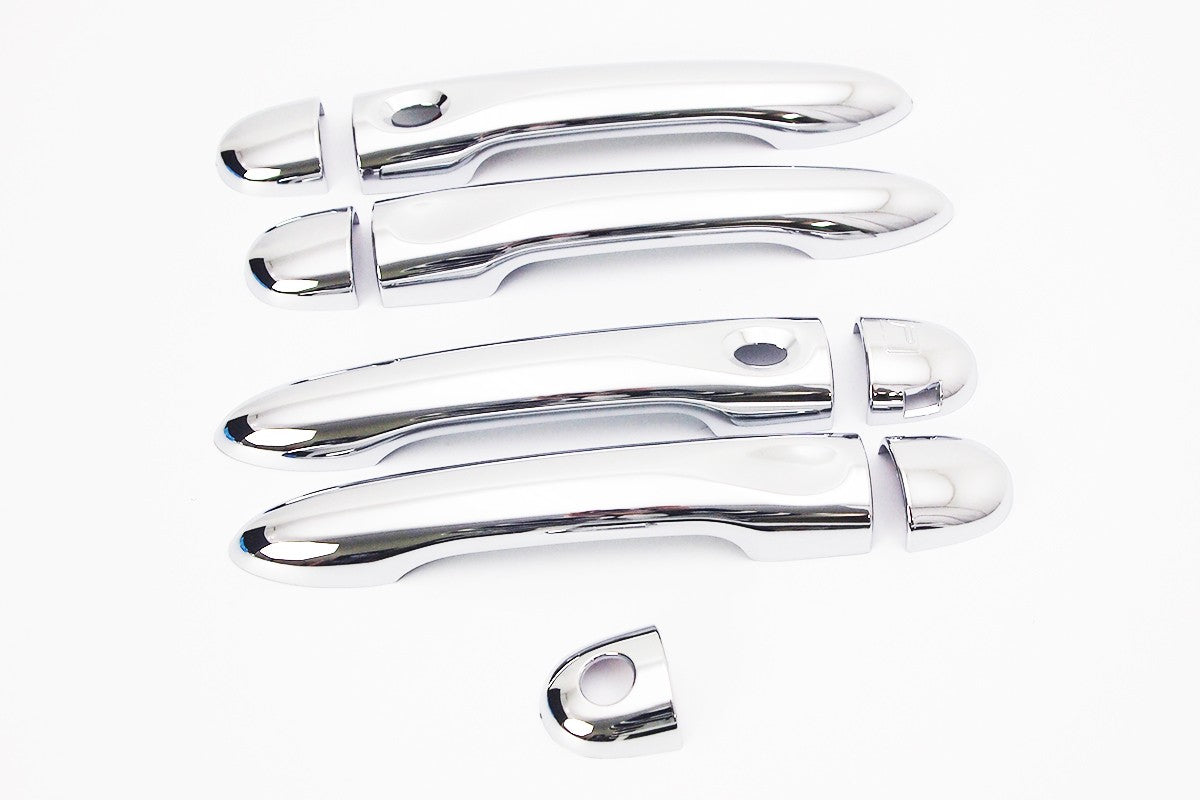 Auto Clover Chrome Door Handle Key-less Covers for Renault Captur 2013