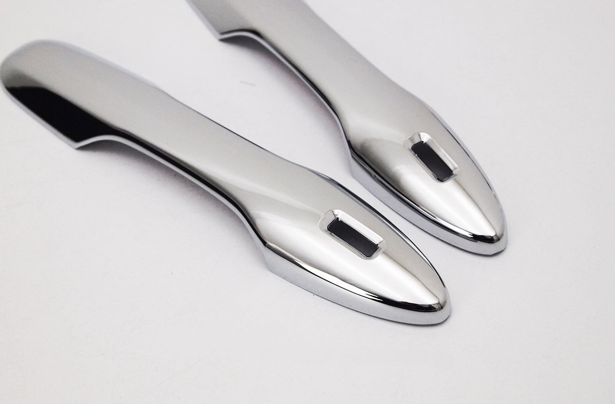 Auto Clover Chrome Exterior Door Handle Covers Trim for Toyota Prius 2016+