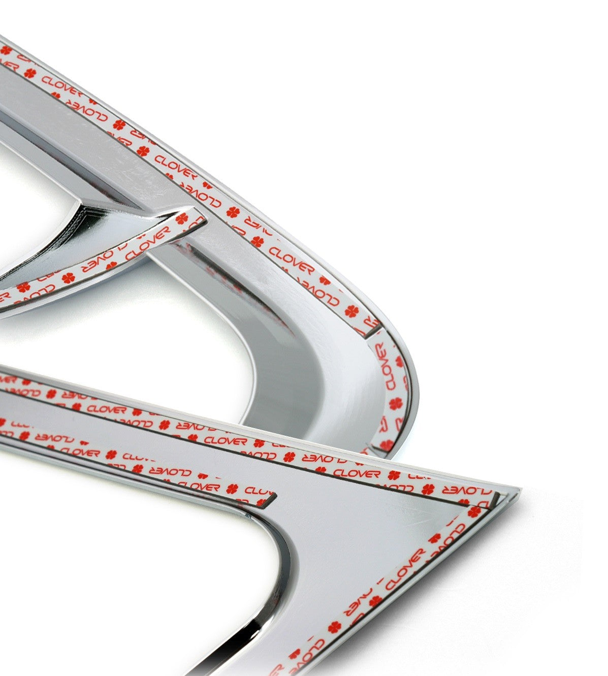 Auto Clover Chrome C Pillar Cover Trim Set for Hyundai Santa Fe 2001 - 2006
