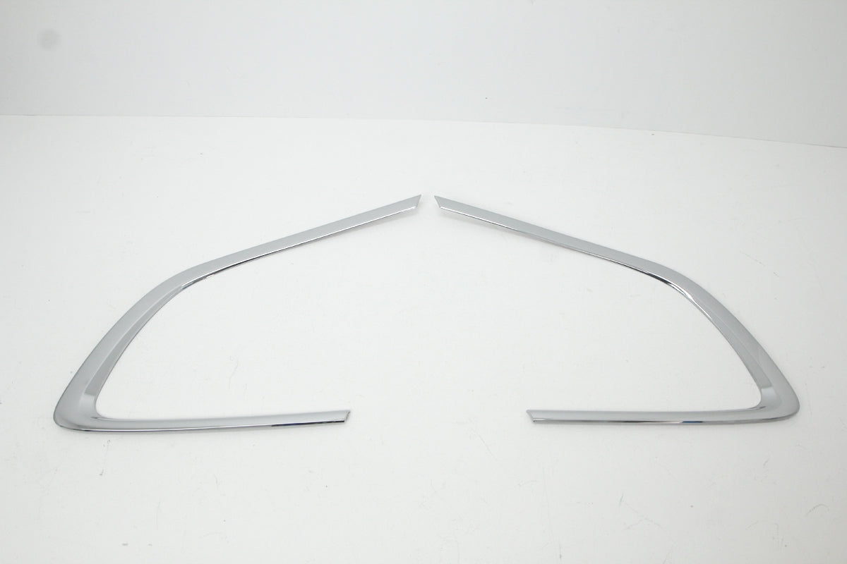 Auto Clover Chrome C Pillar Cover Trim Set for Kia Carens 2013+