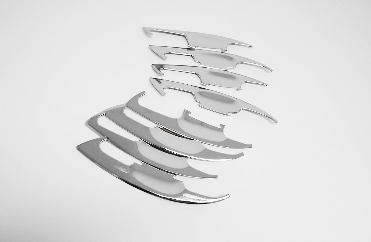 Auto Clover Chrome Door Handle Bowl Trim Set for Hyundai Tucson 2015 - 2020