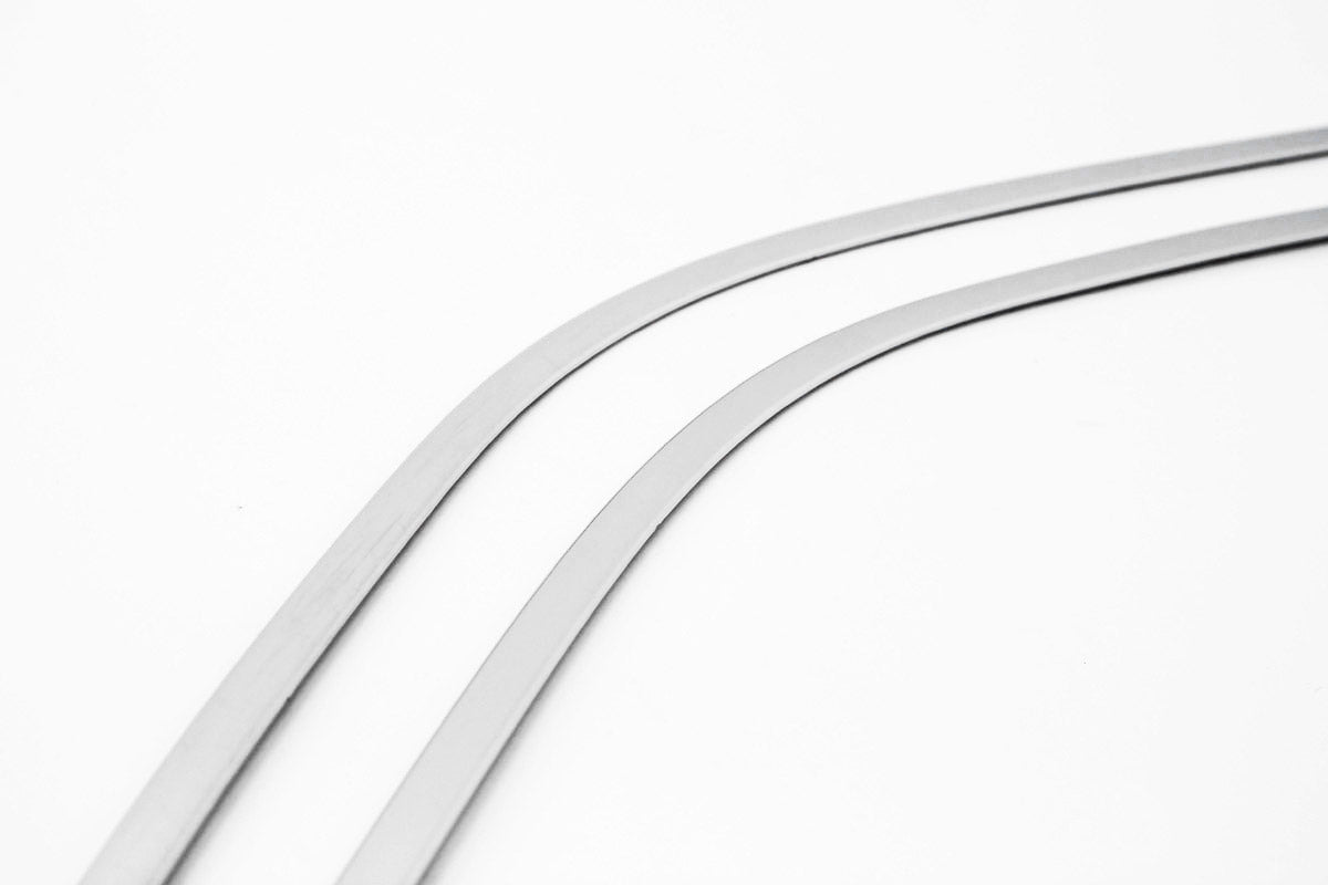Auto Clover Chrome Side Window Top Frame Trim Cover for Kia Picanto 2012 - 2016