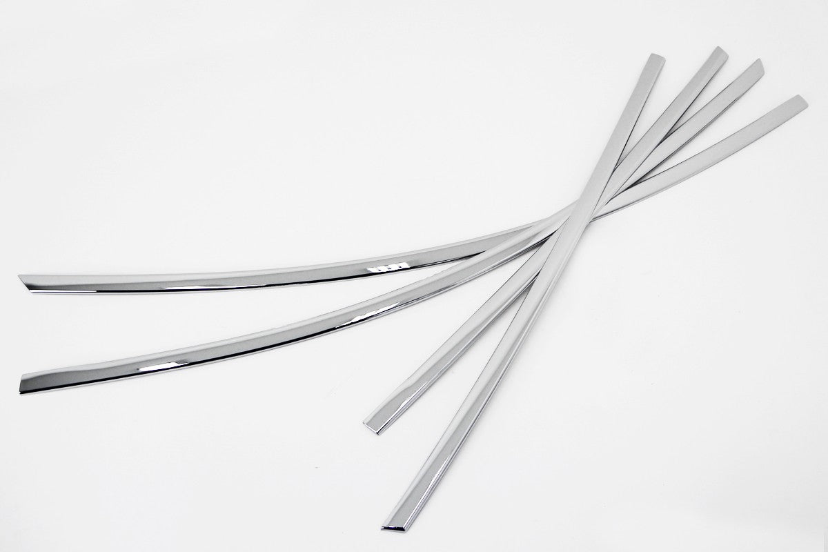 Auto Clover Chrome Side Window Top Frame Trim Set for Vauxhall Opel Antara 2007+
