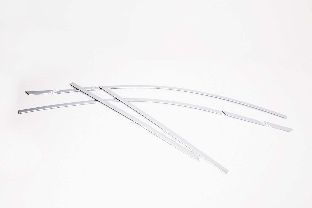 Auto Clover Chrome Side Window Top Frame Trim Set for Hyundai Tucson 2015 - 2020