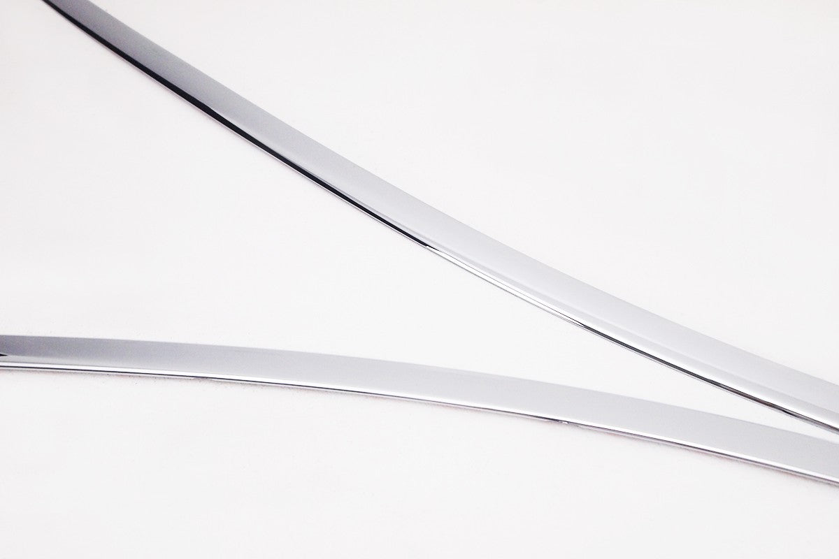 Auto Clover Chrome Side Window Top Frame Trim Set for Hyundai Tucson 2015 - 2020
