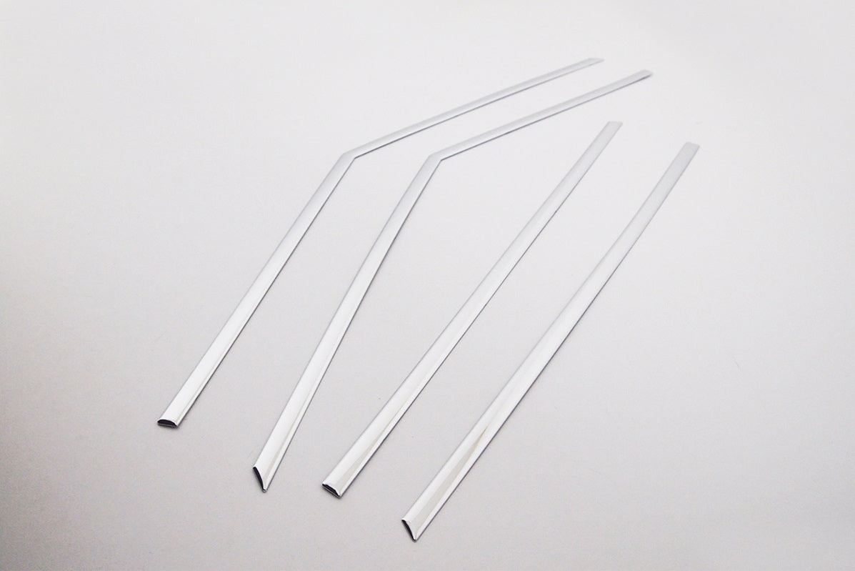 Auto Clover Chrome Side Window Top Frame Trim Cover for Ssangyong Tivoli 2014+