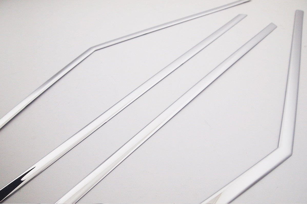 Auto Clover Chrome Side Window Top Frame Trim Cover for Ssangyong Tivoli 2014+