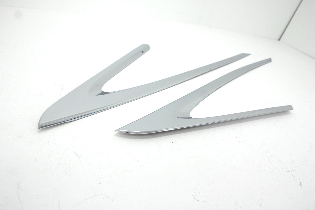 Auto Clover Chrome A Pillar Trim Set for Kia Carens 2013+