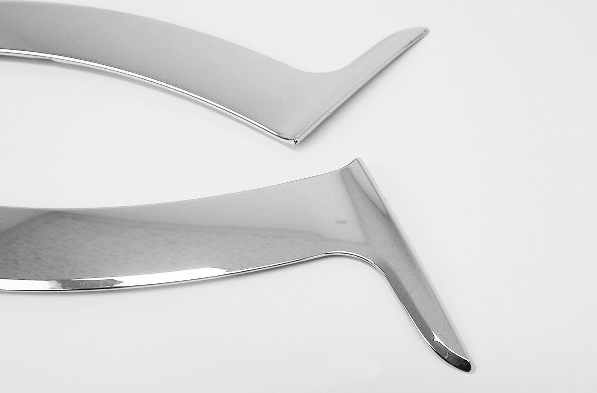 Auto Clover Chrome Wheel Arch Trim Set for Kia Picanto 2017 - 2024