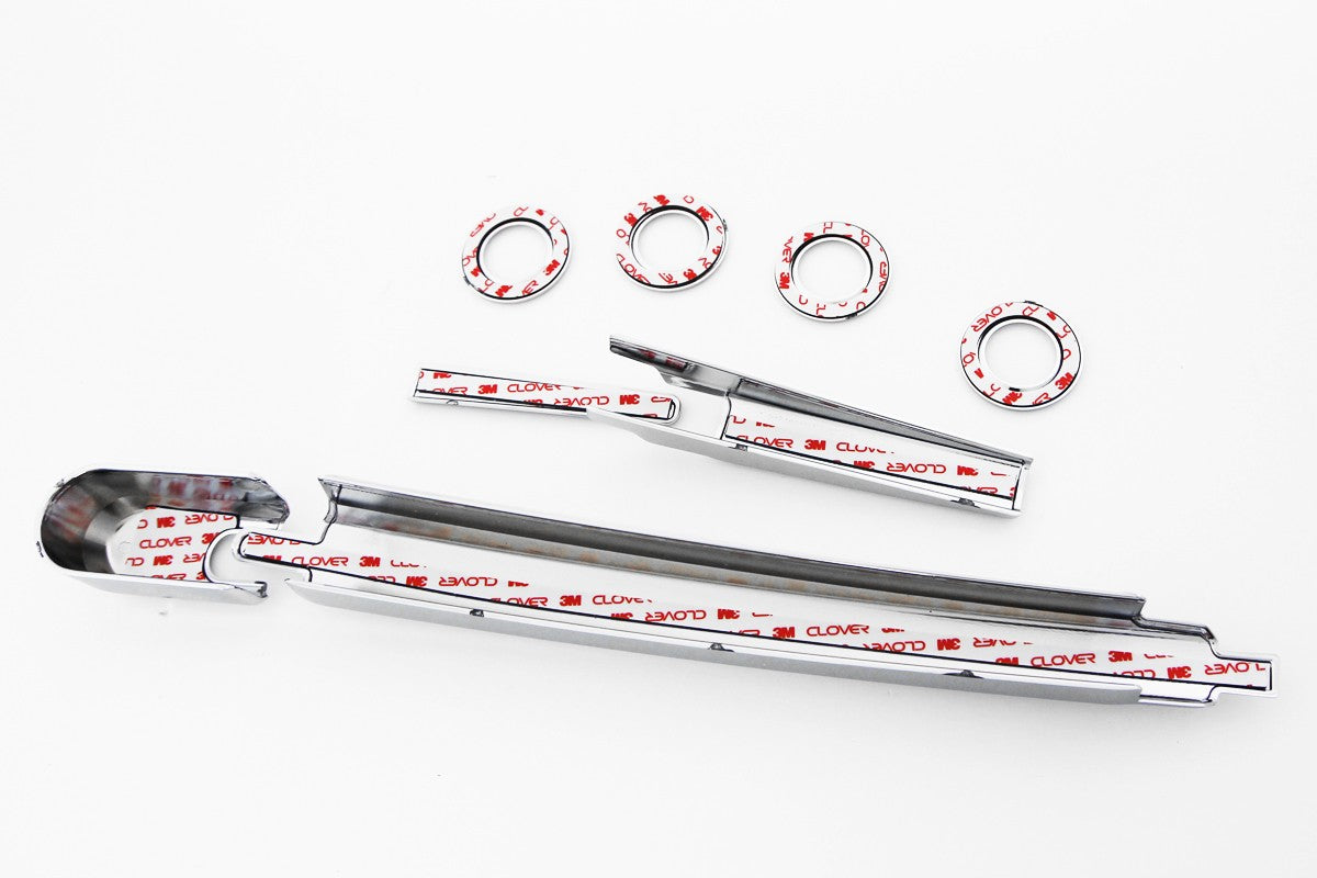 Auto Clover Chrome Rear Styling Trim Set for Hyundai i800 2008+