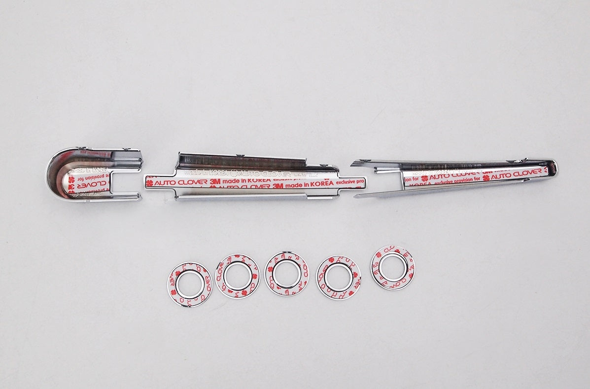 Auto Clover Chrome Rear Styling Trim Set for Vauxhall Viva / Opel Karl
