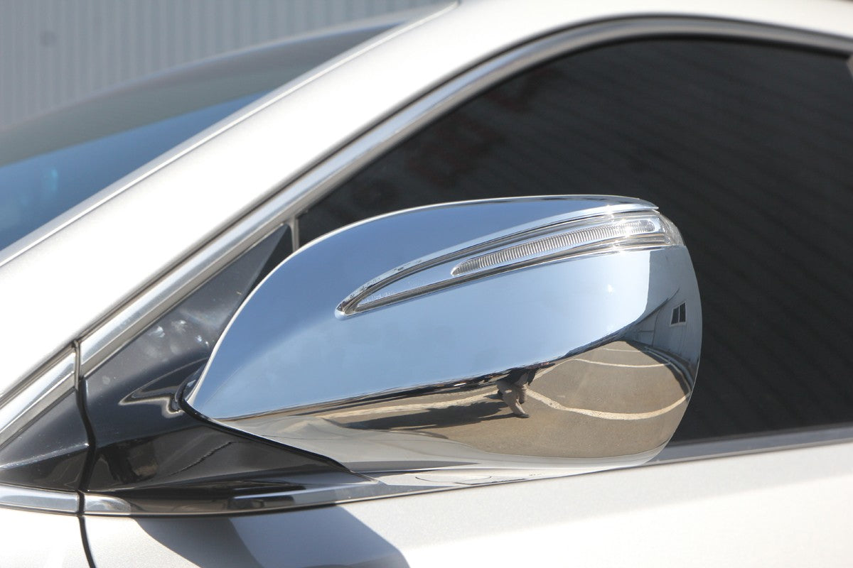 Auto Clover Chrome Wing Mirror Cover for Hyundai Santa Fe 2013 model only