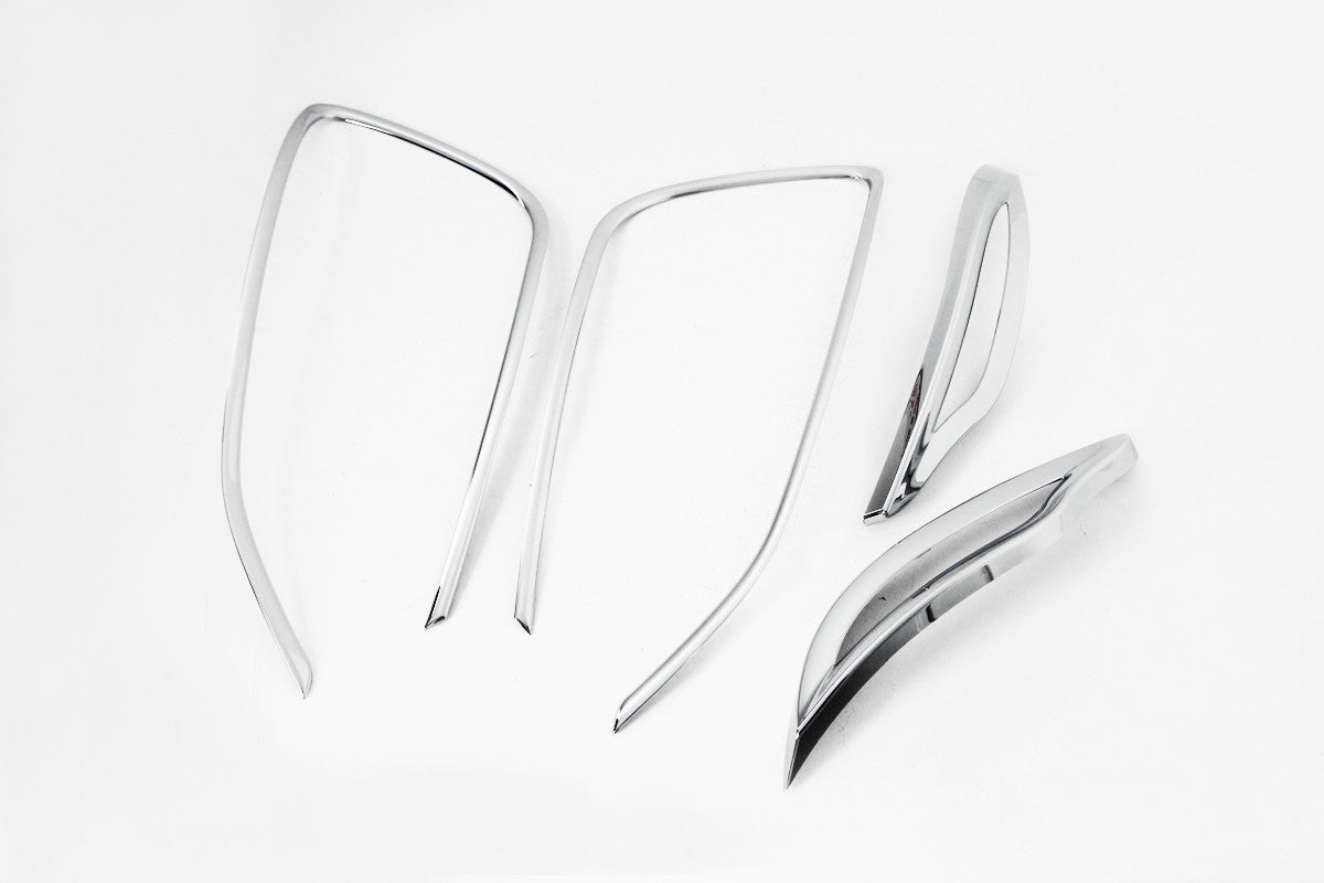 Auto Clover Front/ Rear Fog Light Surround Trim for Hyundai Santa Fe 2013 - 2018