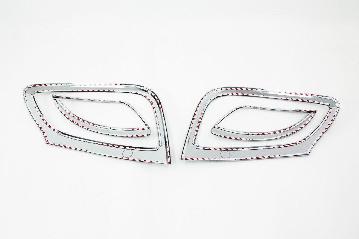 Auto Clover Chrome Fog Lights Surrounds Trim Set for Hyundai IX35 2010 - 2015