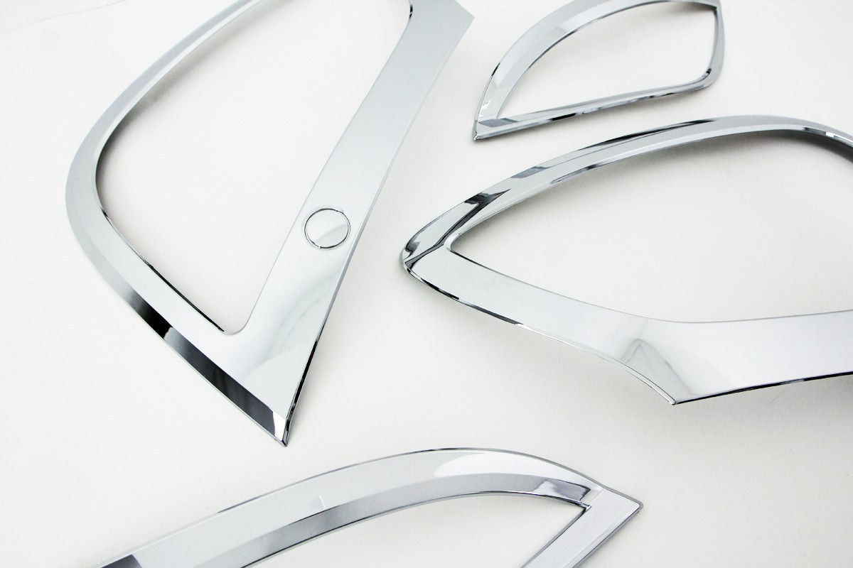 Auto Clover Chrome Fog Lights Surrounds Trim Set for Hyundai IX35 2010 - 2015