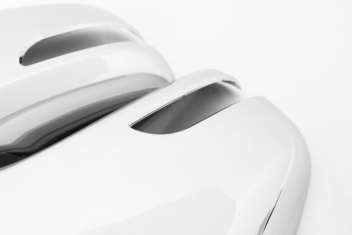 Auto Clover Chrome Wing Mirror Cover Trim for Vauxhall Opel Mokka 2012 - 2019
