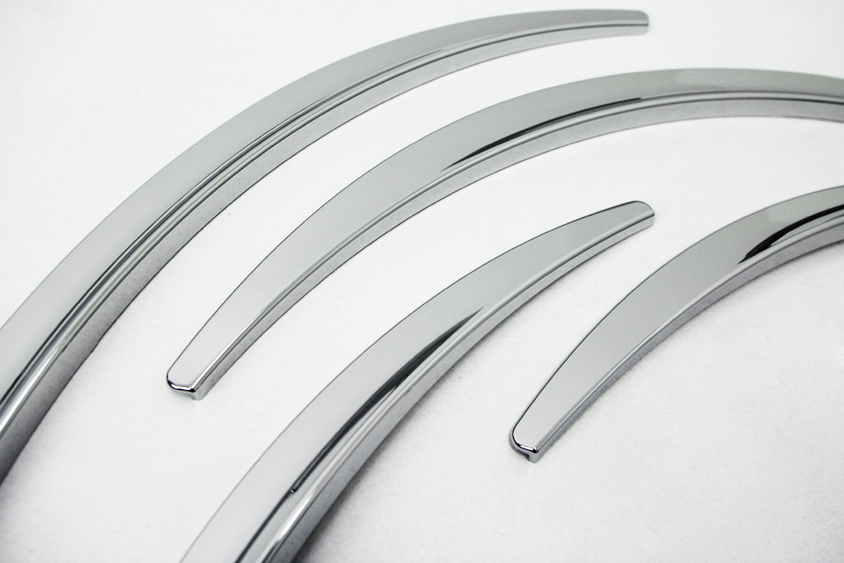 Auto Clover Chrome Wheel Arch Trim Set for Kia Sportage 2010 - 2015