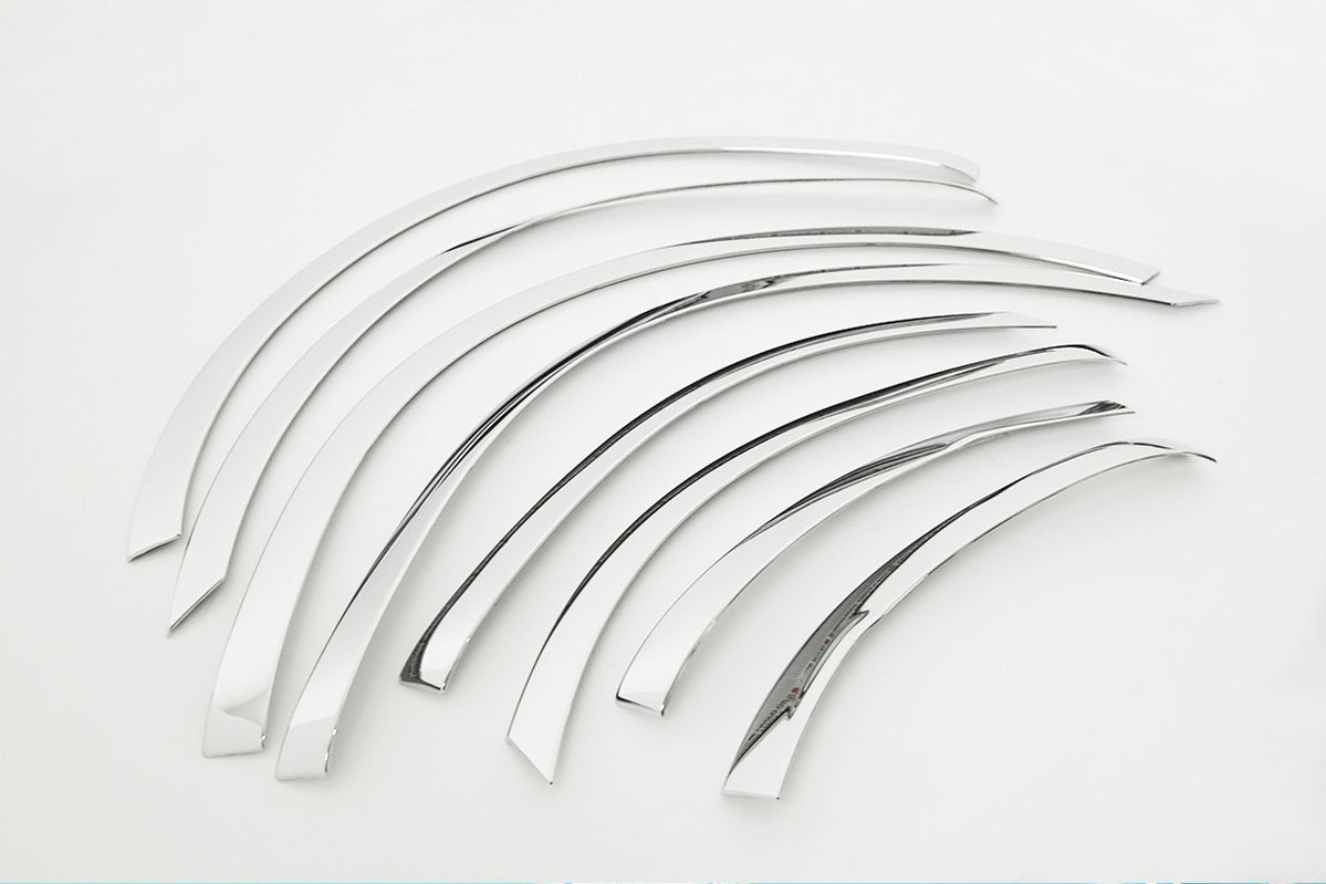 Auto Clover Chrome Fender Wheel Arch Trim Set for Renault Koleos 2016+