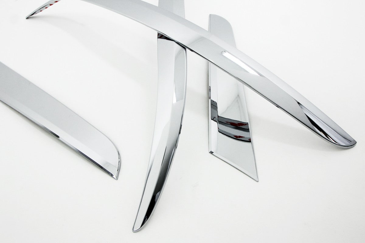 Auto Clover Chrome Front and Rear Bumper Trim Set for Hyundai IX35 2010 - 2015