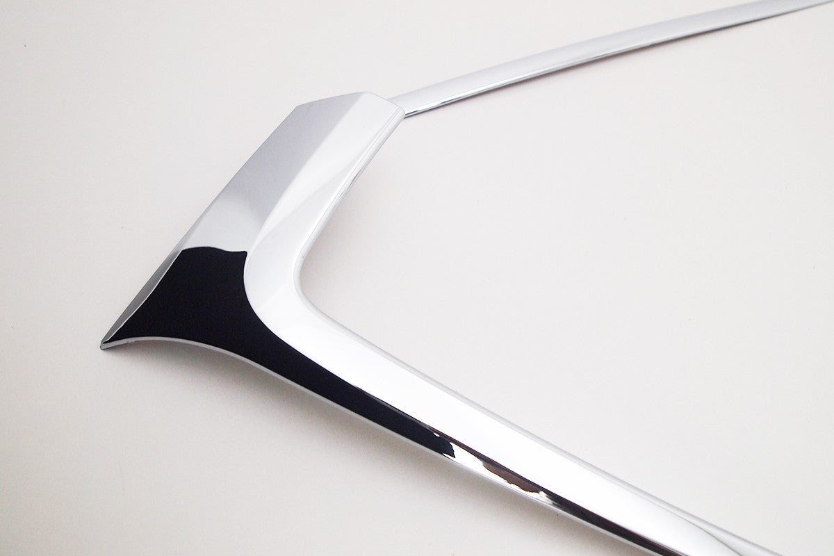 Auto Clover Chrome Front Bumper Grill Trim Set for Hyundai Tucson 2015 - 2018