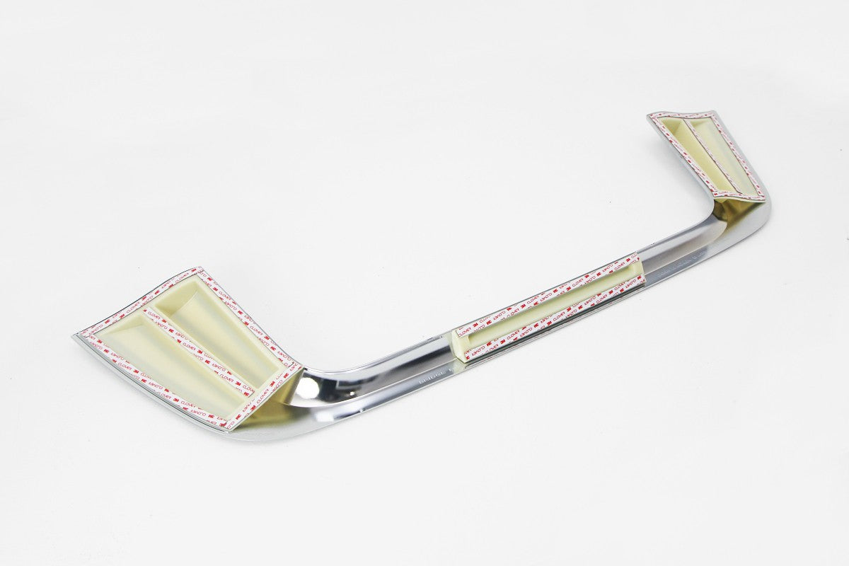 Auto Clover Chrome Number Plate Trim for Toyota Land Cruiser 200 2008 - 2022