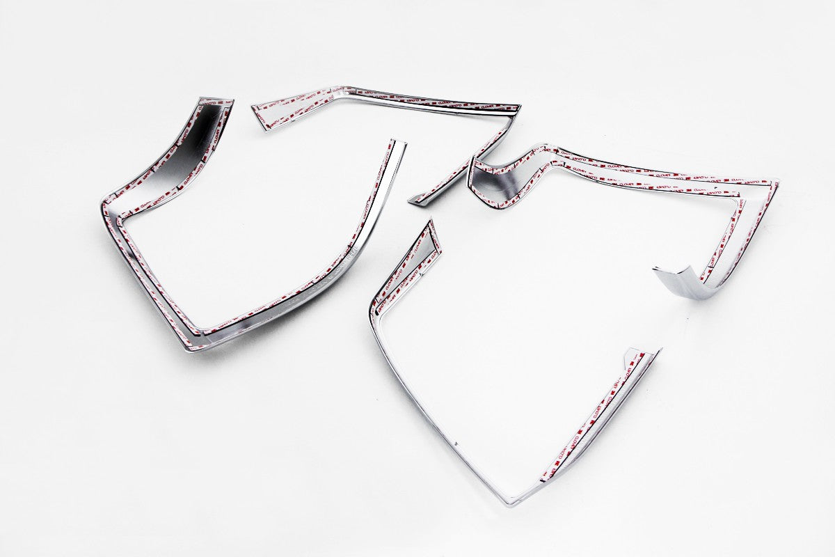 Auto Clover Chrome Tail Light Trim set for Toyota Land Cruiser 200 2008 - 2022