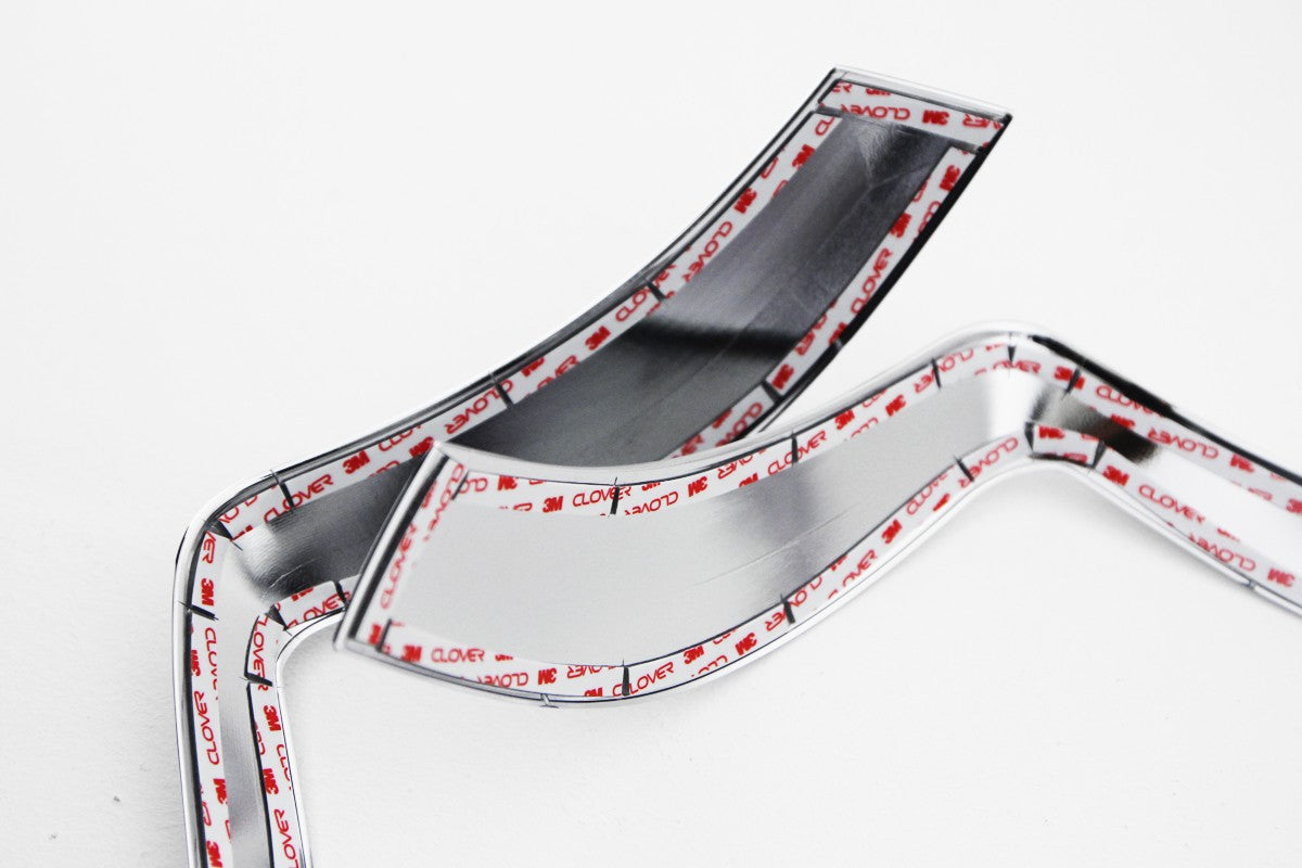 Auto Clover Chrome Tail Light Trim set for Toyota Land Cruiser 200 2008 - 2022