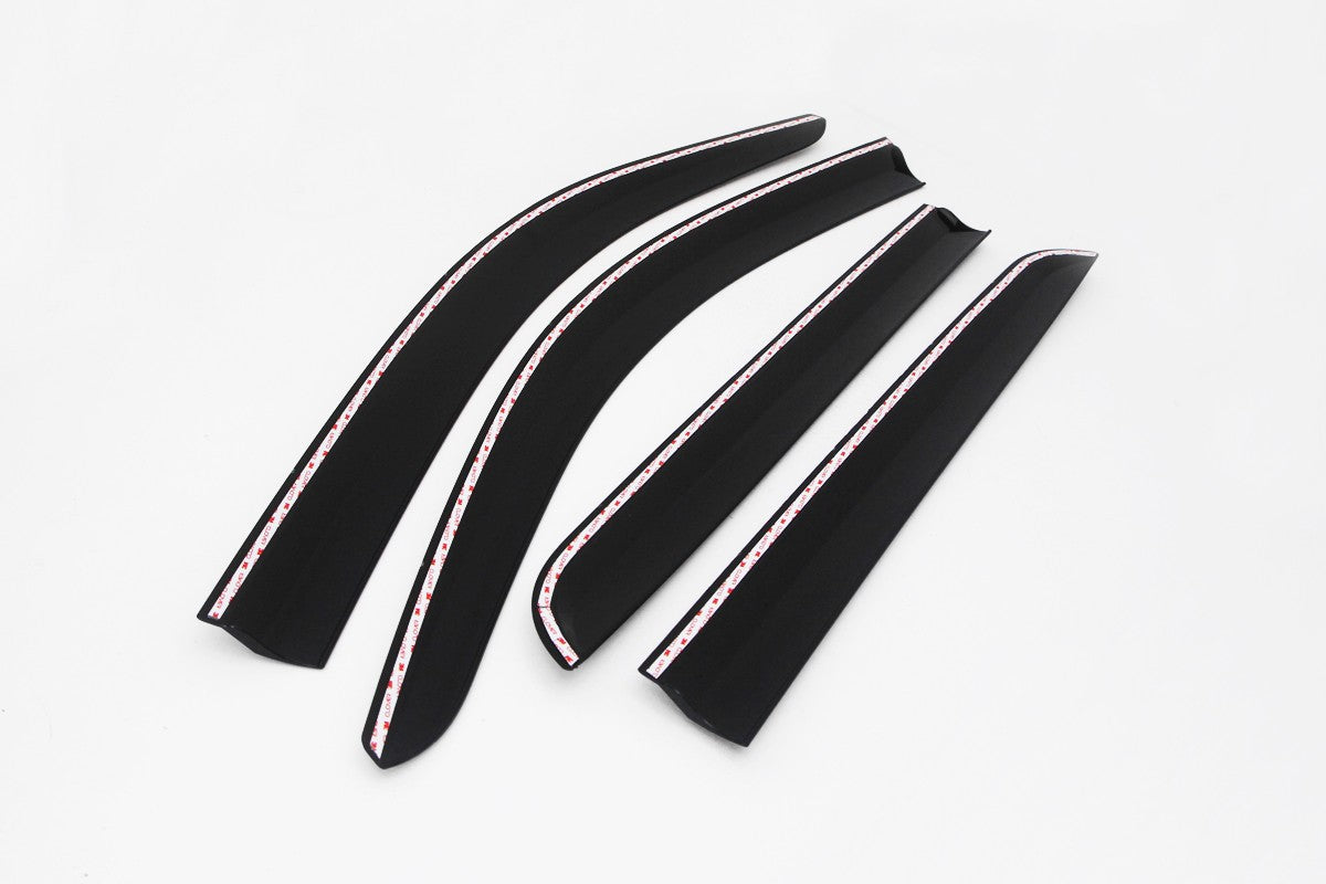 Auto Clover Wind Deflectors Set for Toyota Hilux 2005 - 2015 (4 pieces)