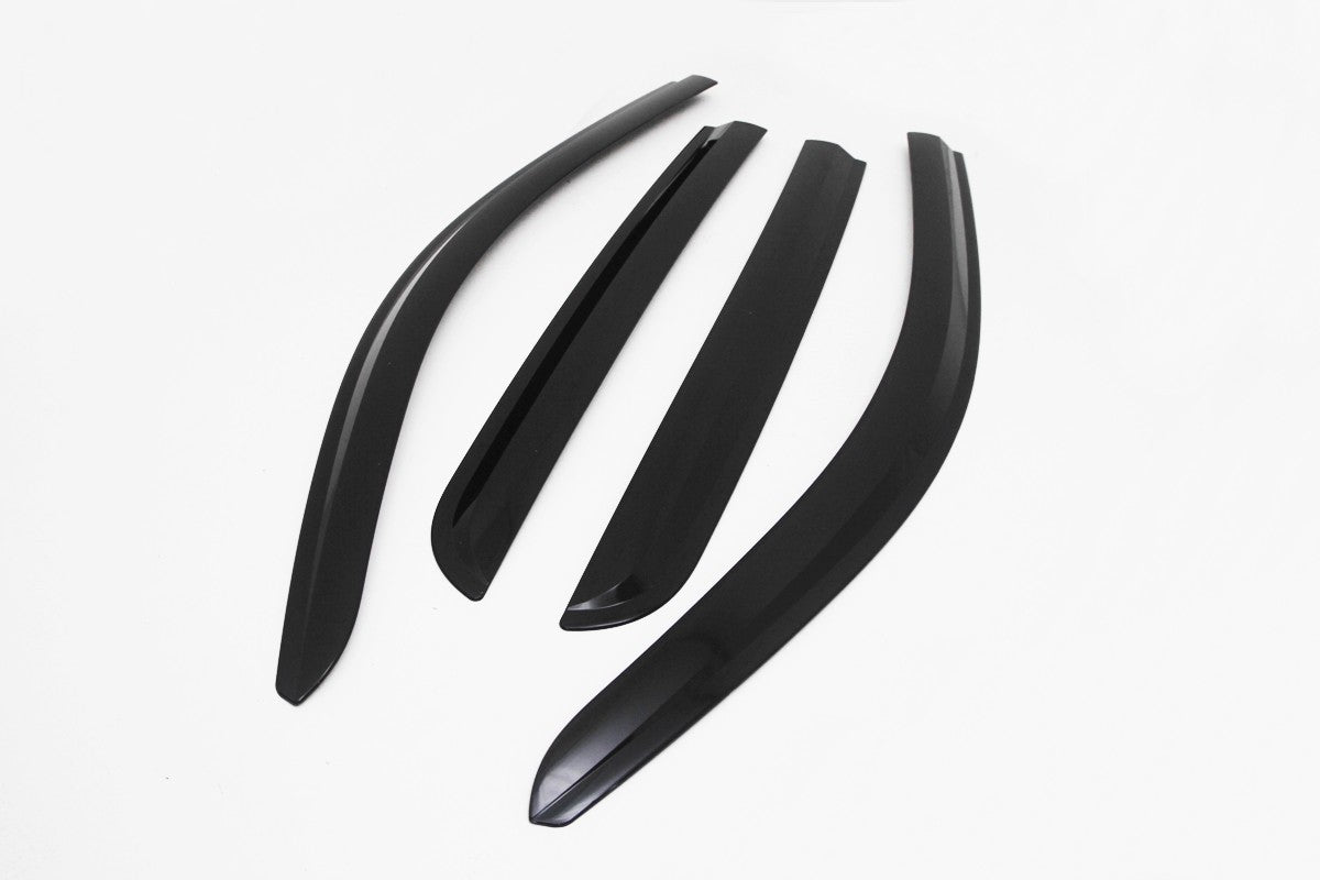 Auto Clover Wind Deflectors Set for Toyota Hilux 2005 - 2015 (4 pieces)