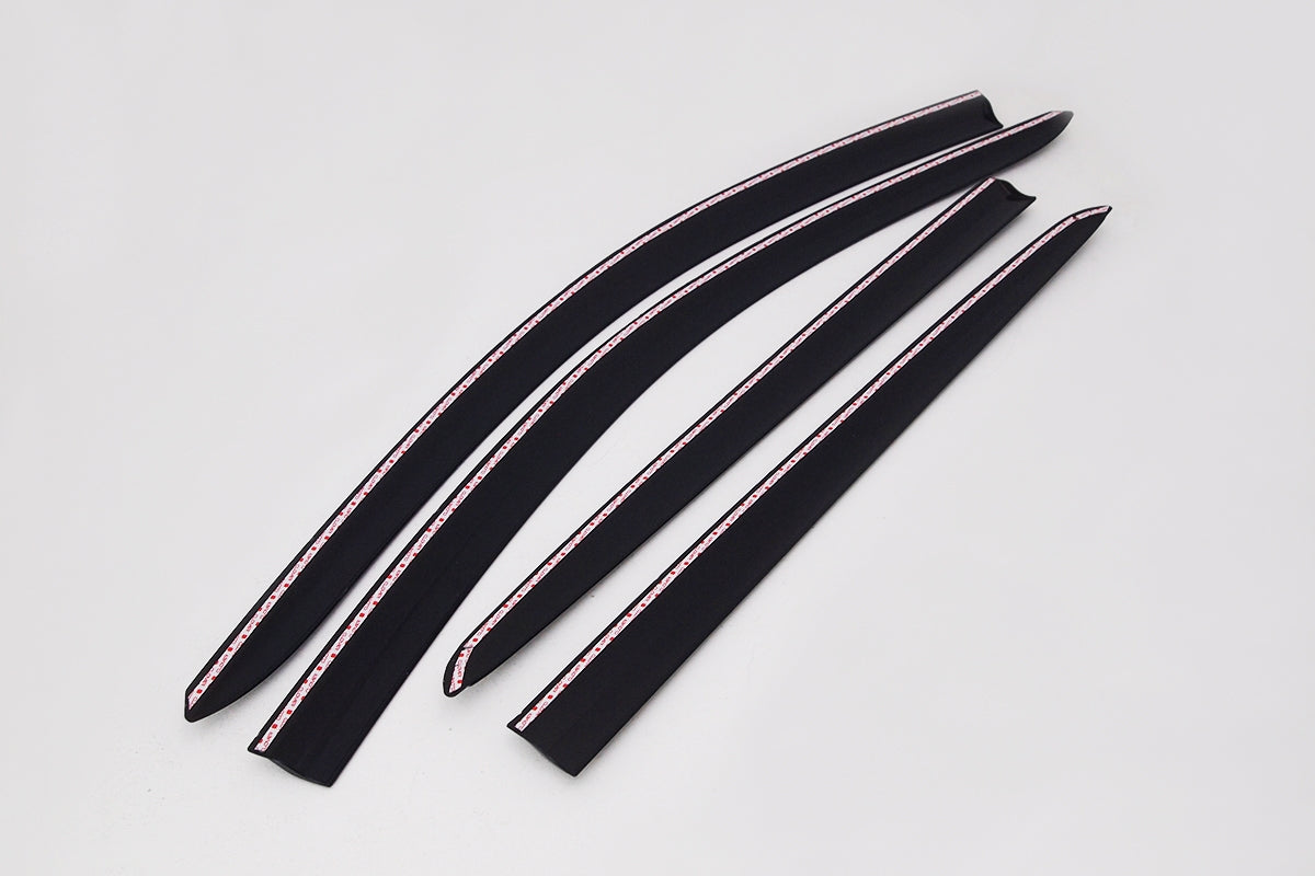 Auto Clover Wind Deflectors Set for Opel Karl (4 pieces)