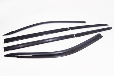 Auto Clover Wind Deflectors Set for Toyota Land Cruiser 200 2008 - 2022 (6 pcs)