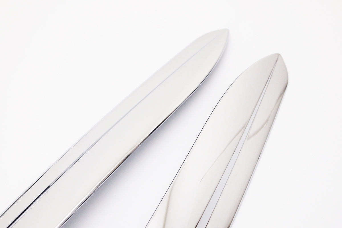 Auto Clover Chrome Wind Deflectors Set for Honda HR-V 2014 - 2020 (4 pieces)