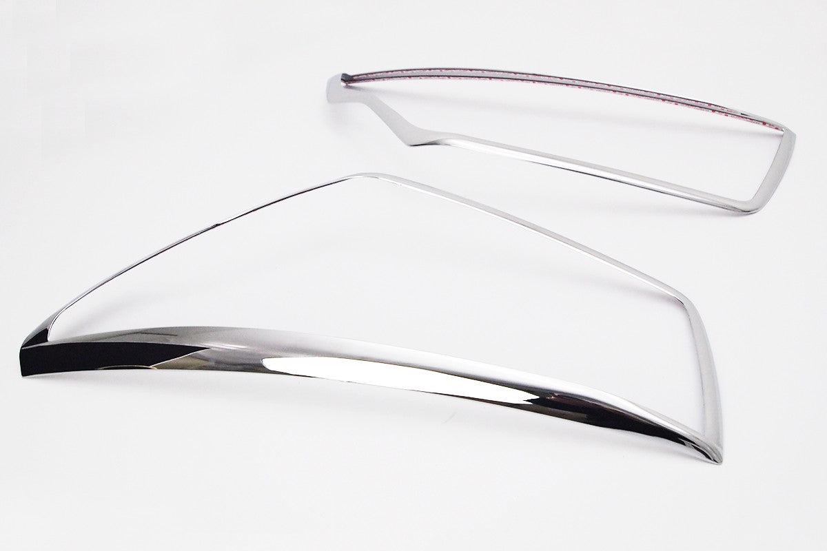 Auto Clover Chrome Headlight Trim for Ssangyong Korando Sports / Musso 2013 - 18