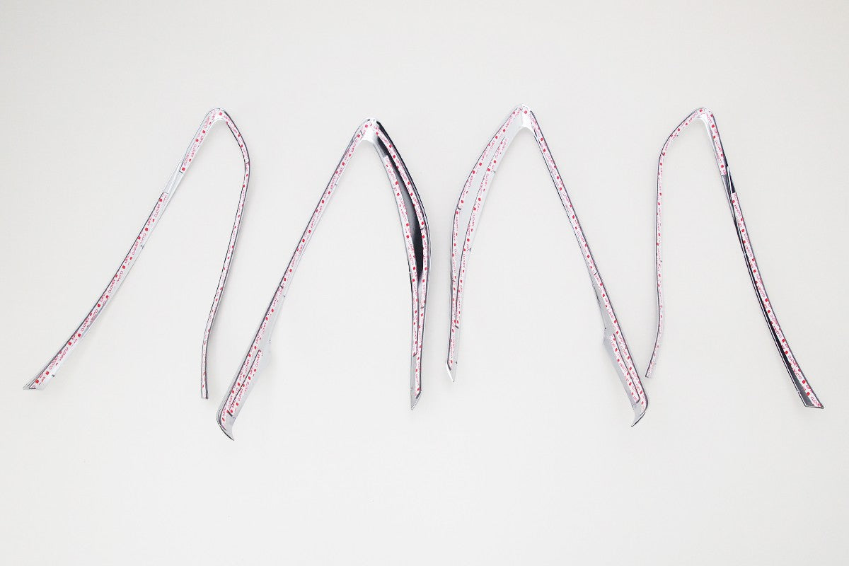 Auto Clover Chrome Tail Light Trim Set for Hyundai Tucson 2015 - 2018