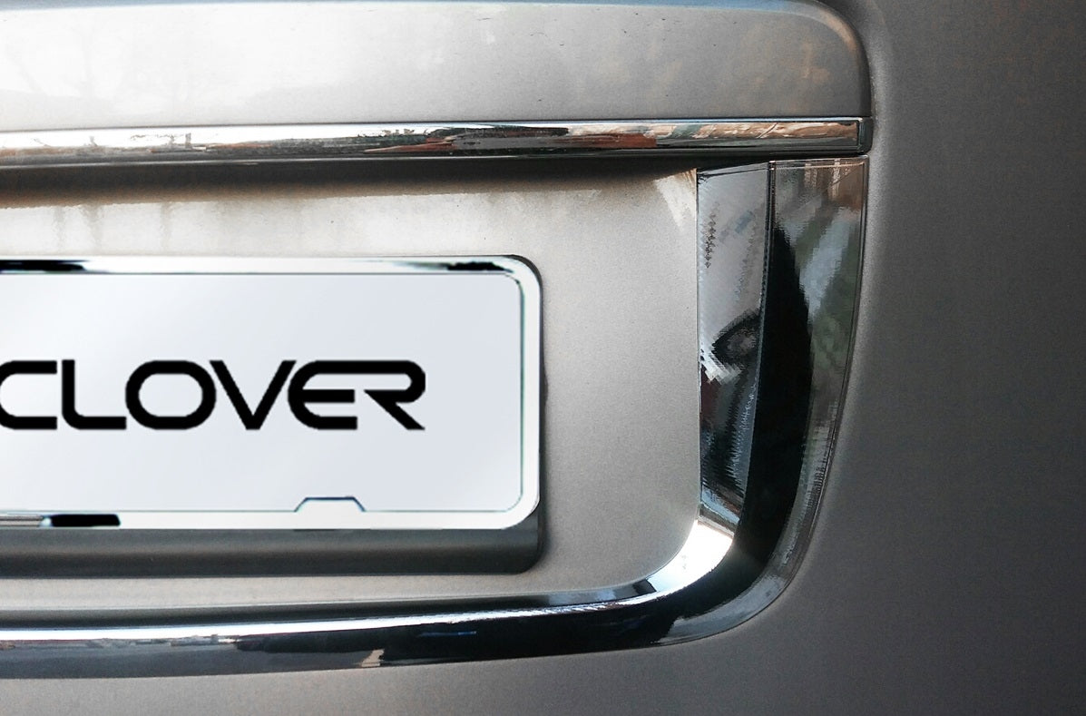 Auto Clover Chrome Rear Number Plate Surround Trim for Hyundai i800 / iLoad