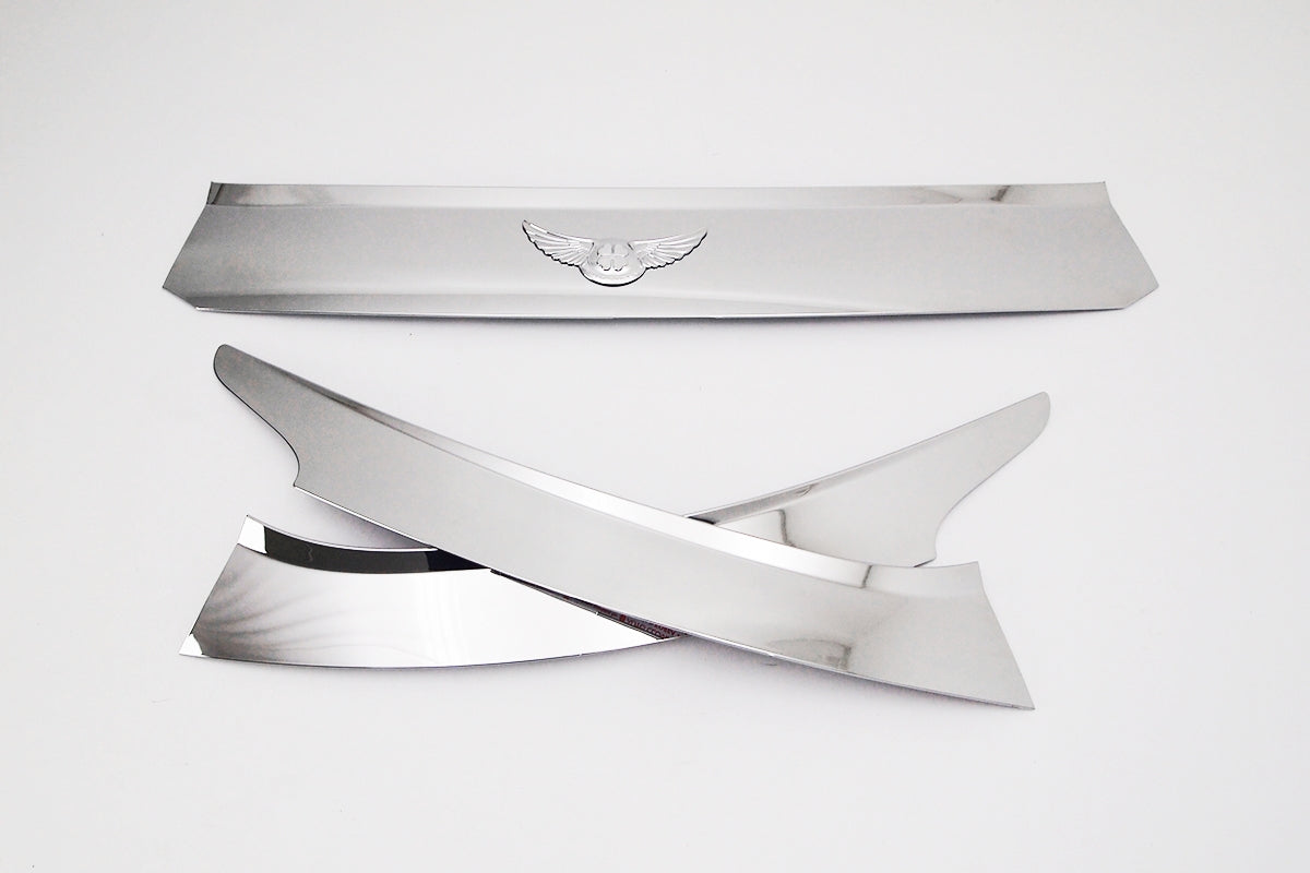 Auto Clover Chrome Bonnet Guard Protector Set for Hyundai Tucson 2015 - 2020
