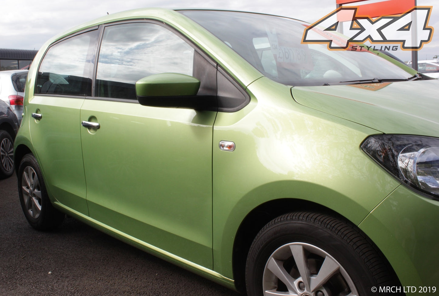 Auto Clover Chrome Door Handle Trim for Volkswagen Up! / Skoda Citigo / Seat Mii