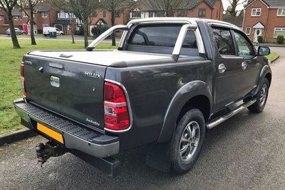 Auto Clover Wind Deflectors Set for Toyota Hilux 2005 - 2015 (4 pieces)