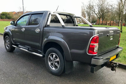 Auto Clover Wind Deflectors Set for Toyota Hilux 2005 - 2015 (4 pieces)