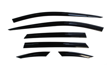 Auto Clover Premium Wind Deflectors for Land Rover Discovery Sport 2014+ (6 pcs)