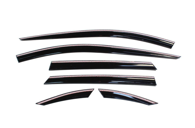 Auto Clover Wind Deflectors Set for Ford Kuga 2012 - 2019 (6 pieces)