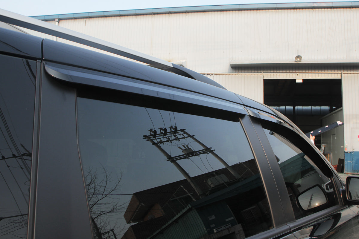 Auto Clover Wind Deflectors Set for Kia Sedona 2006 - 2014 (4 pieces)