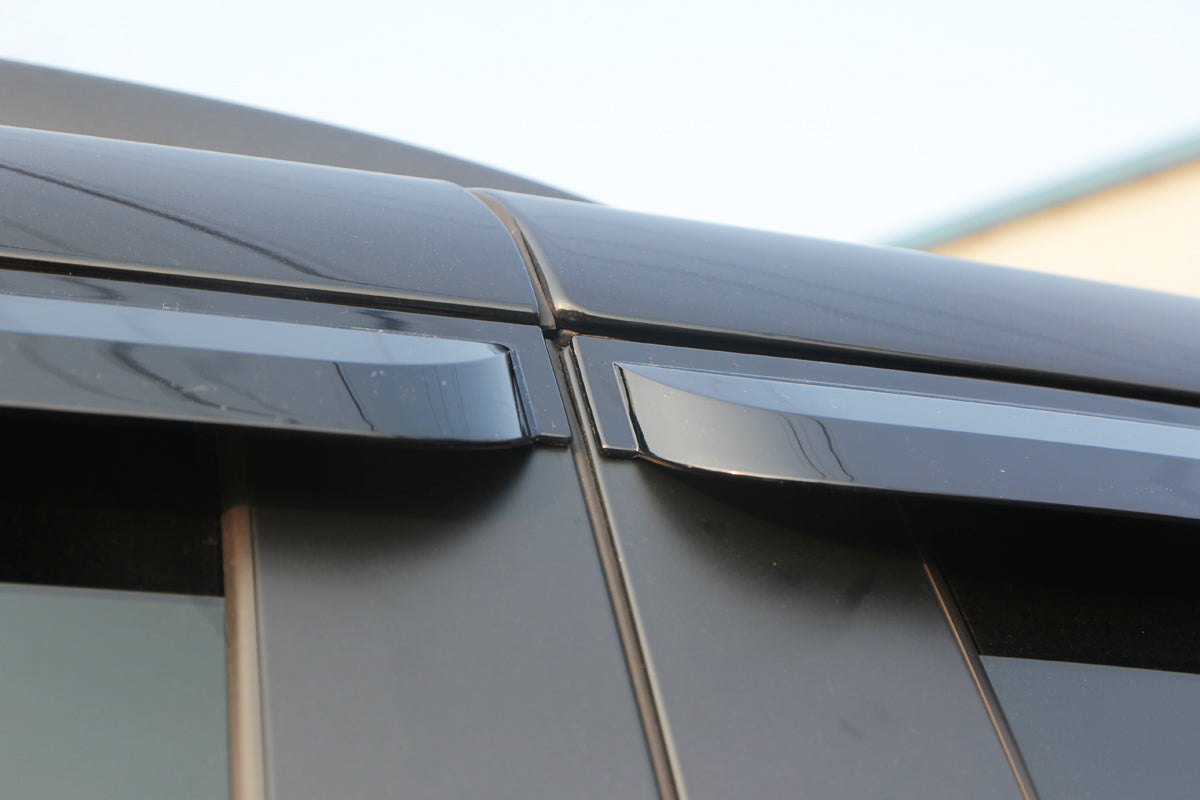 Auto Clover Wind Deflectors Set for Kia Sedona 2006 - 2014 (4 pieces)