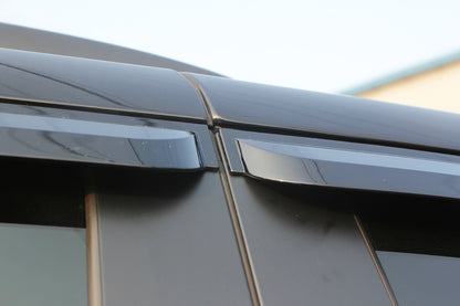 Auto Clover Wind Deflectors Set for Kia Sedona 2006 - 2014 (4 pieces)