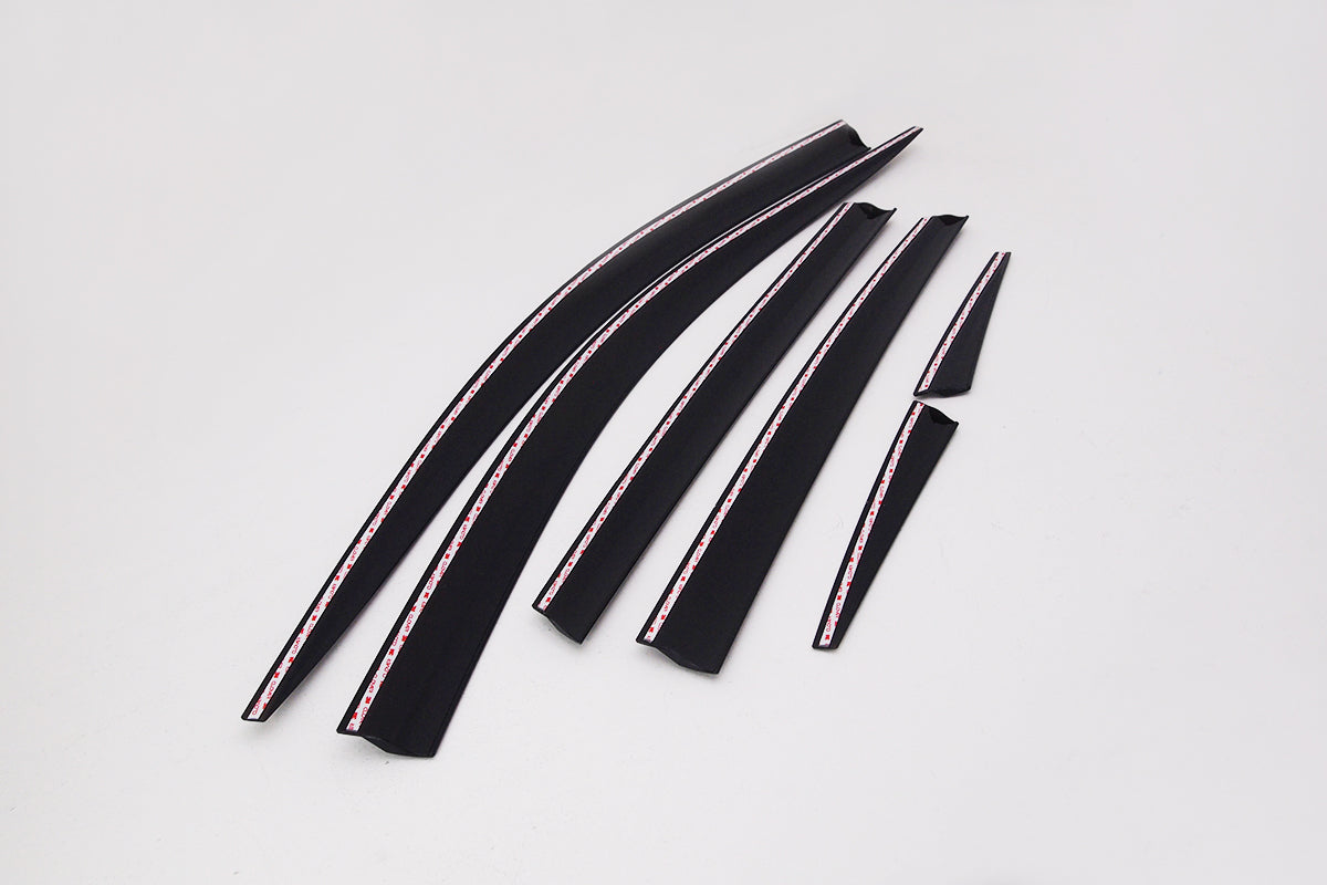 Auto Clover Wind Deflectors Set for Honda CRV 2023+ (6 pieces)