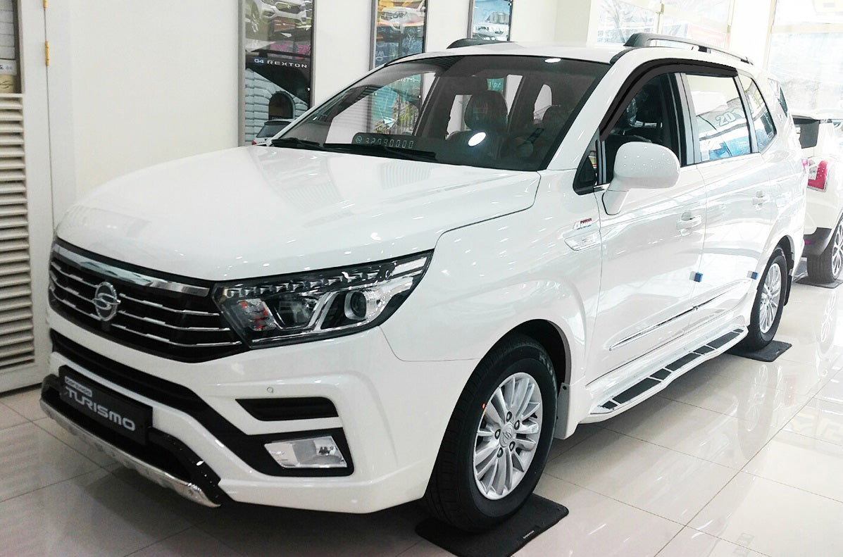 Auto Clover Wind Deflectors Set for Ssangyong Turismo 2013+ (4 pieces)