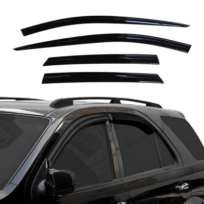 Auto Clover Wind Deflectors Set for Kia Sorento 2003 - 2009 (4 pieces)