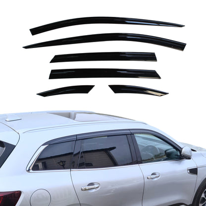 Auto Clover Wind Deflectors Set for Renault Koleos 2016+ (6 pieces)
