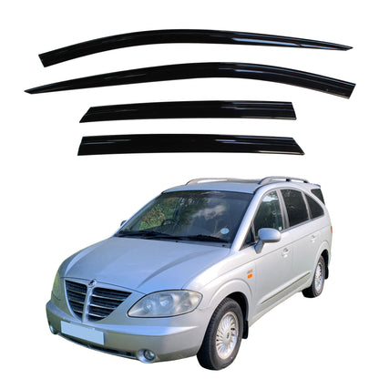 Auto Clover Wind Deflectors Set for Ssangyong Rodius (4 pieces)